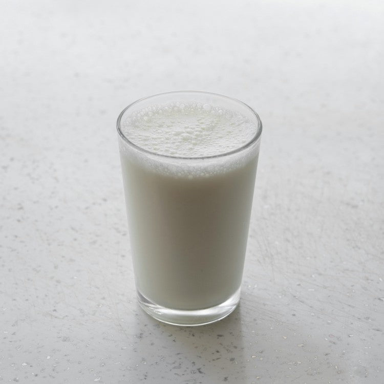 Glass of milk