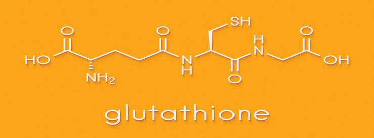 Skeletal formula for glutathione