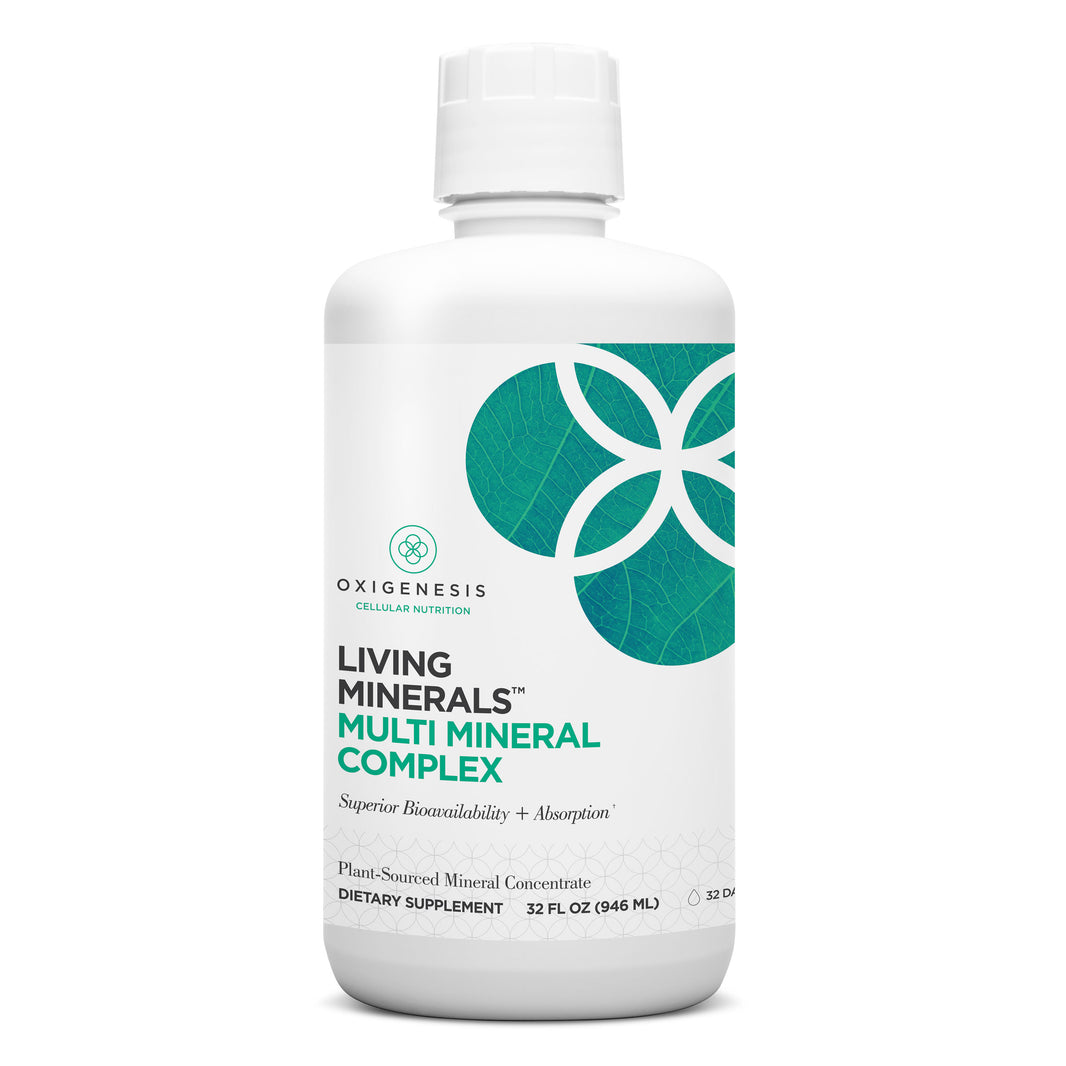 bottle of Living Minerals Multi Mineral Complex