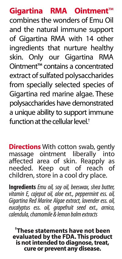 Gigartina Red Marine Algae Ointment
