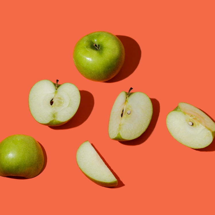 apple and pieces of apple