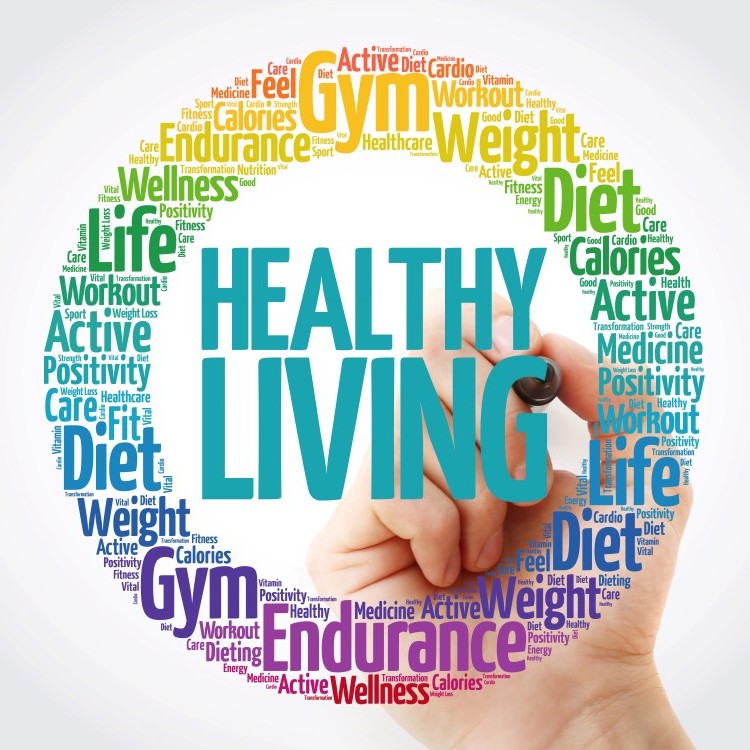 healthy living sign