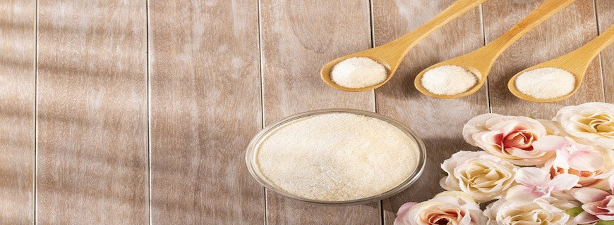 bowl of powder, some sort of supplement
