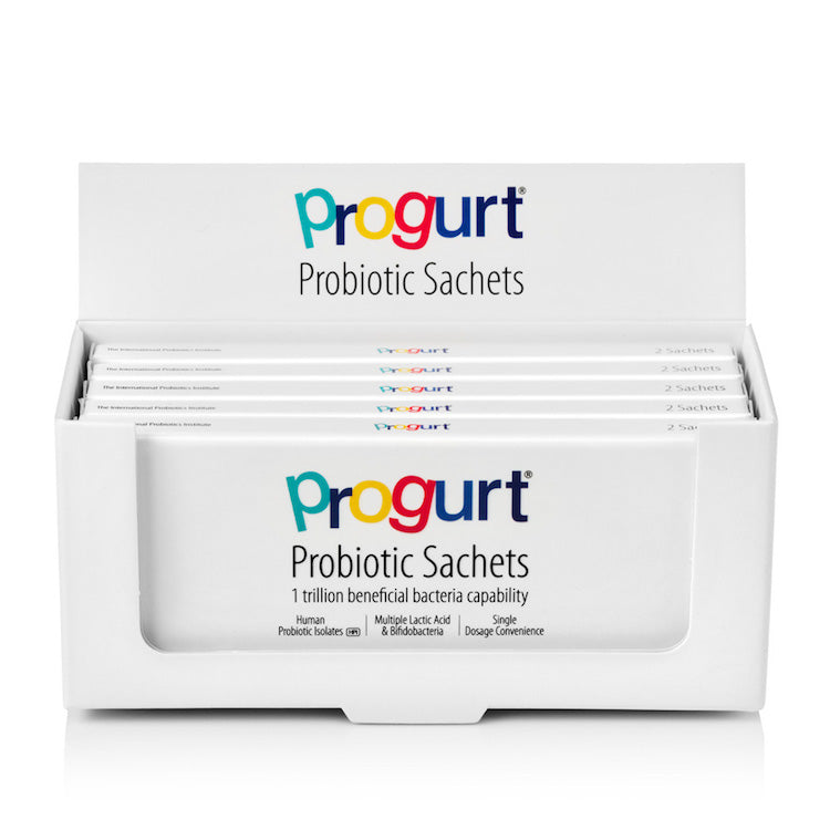 packs of Progurt probiotics