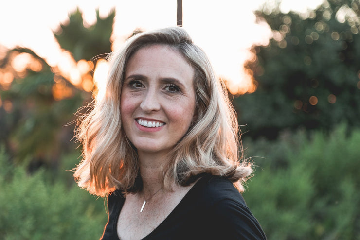 head shot of blonde woman
