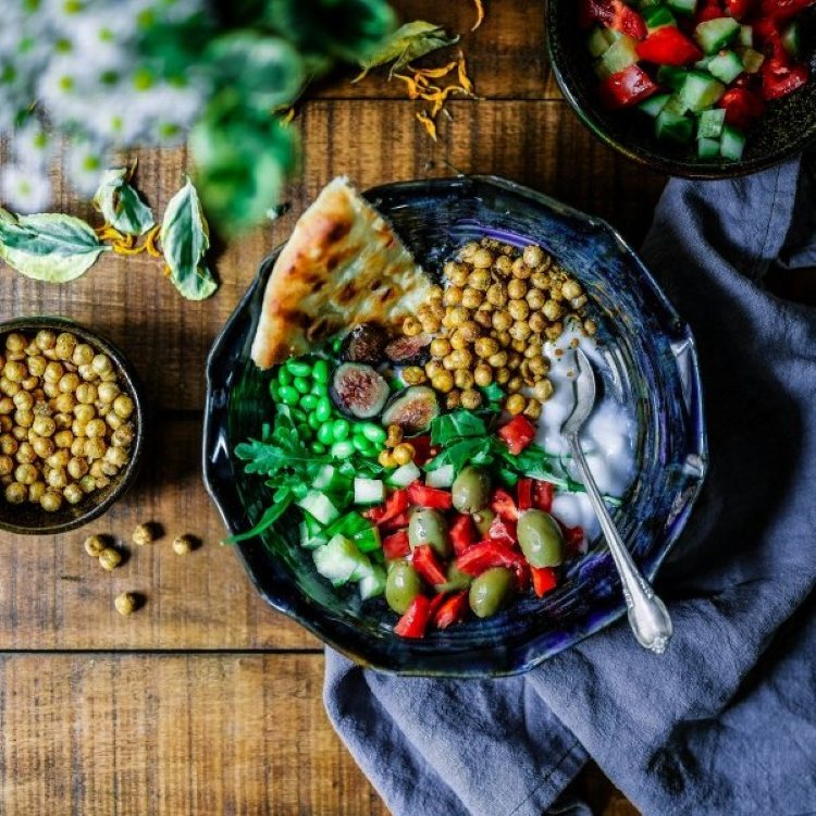 Mediterranean food in a bowl
