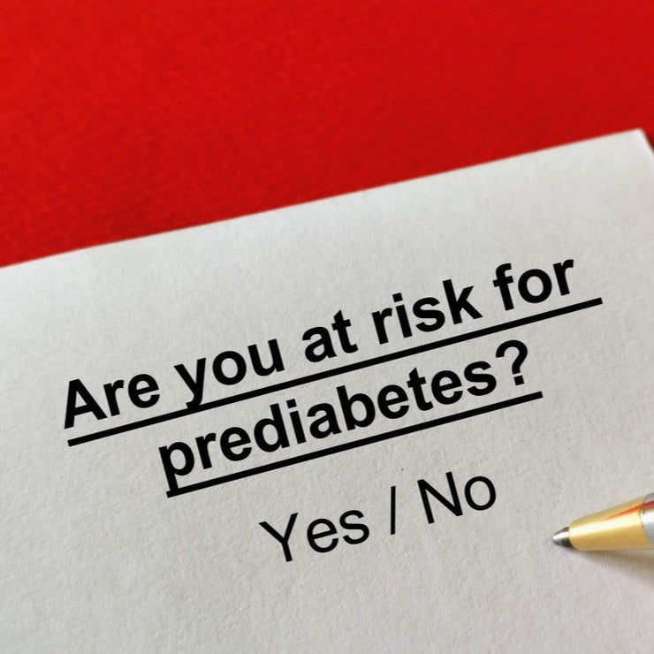 paper with heading are you at risk for prediabetes