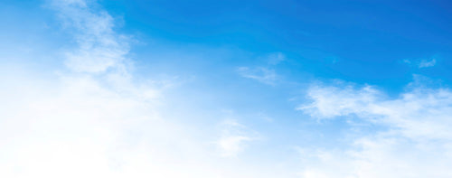 blue sky with white clouds