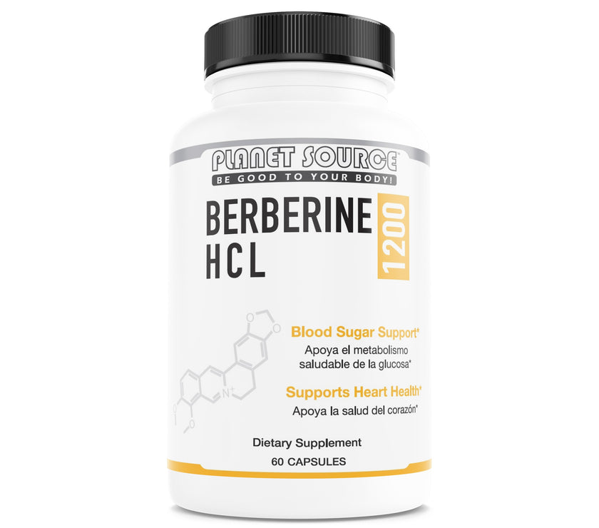 tub of Berberine capsules
