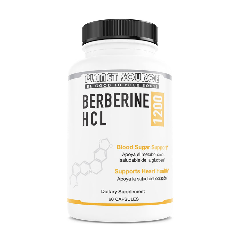 tub of Berberine capsules