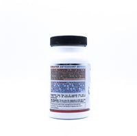 tub of s-acetyl glutathione capsules left side view