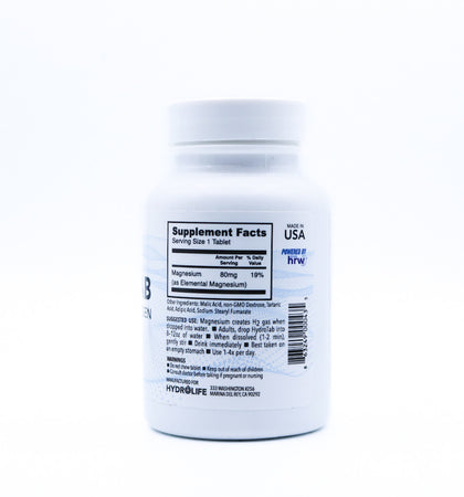 tub of Hydrotab right side view