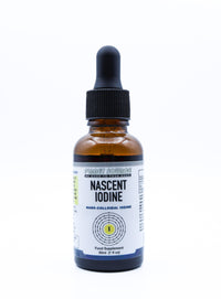 bottle of nascent iodine front view
