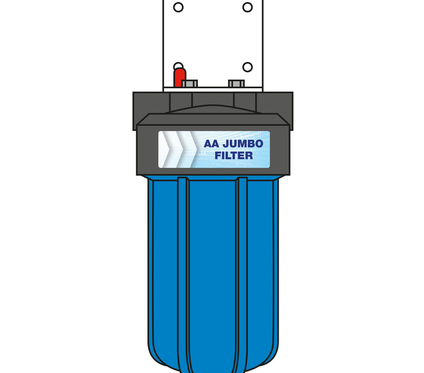AA 10" Jumbo Filter and Housing
