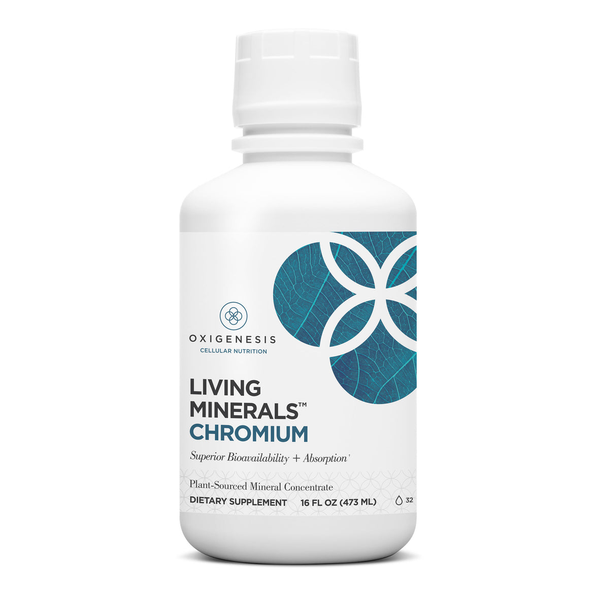 Bottle of Living Minerals Chromium