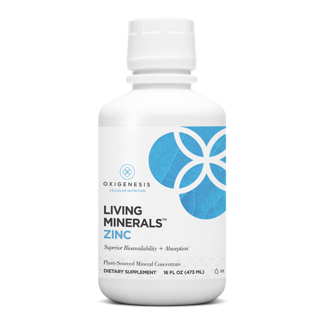 Bottle of Living Minerls Zinc
