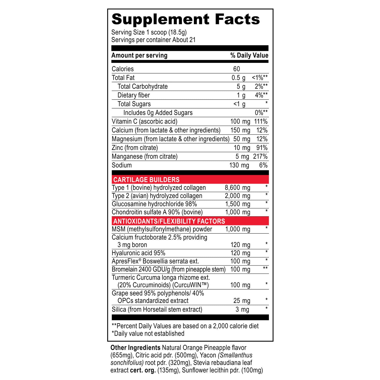 Joint Vibrance Powder - Joint Complex