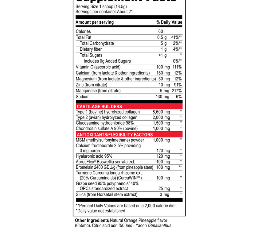 Joint Vibrance Powder - Joint Complex