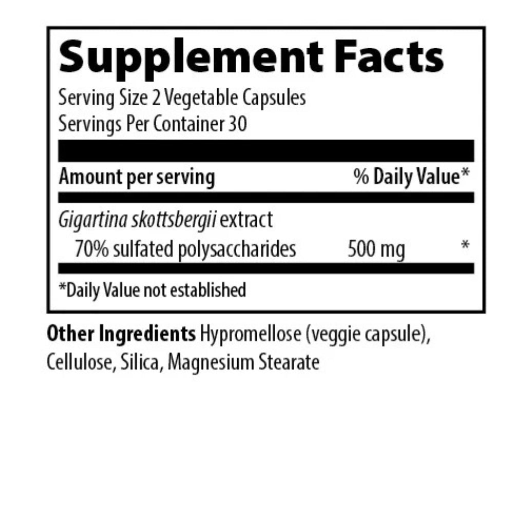 Red Marine Algae Capsules