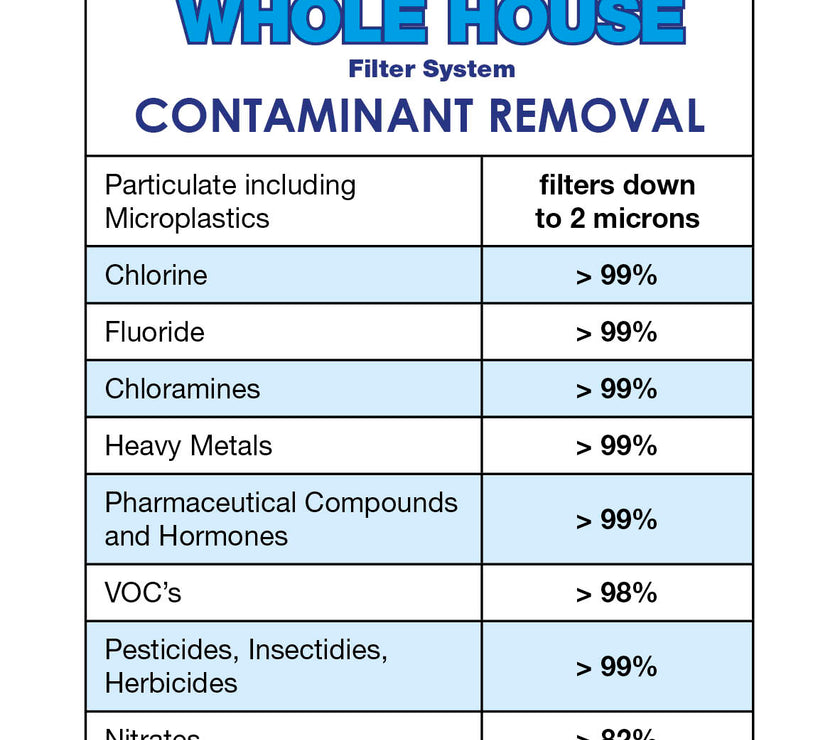 Whole House Water Filter