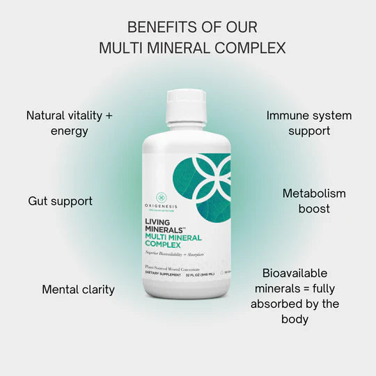 diagram on benefits of multi mineral complex