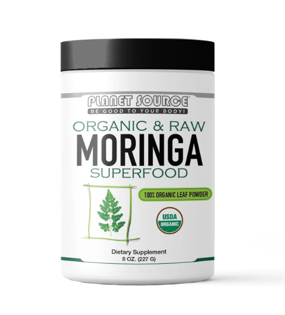 Planet Source Organic Raw Moringa Leaf Powder