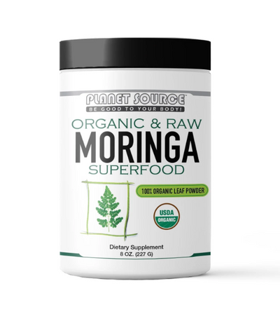 Planet Source Organic Raw Moringa Leaf Powder