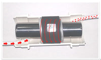 Diagram of internal working of Donex Water Cluster Activator