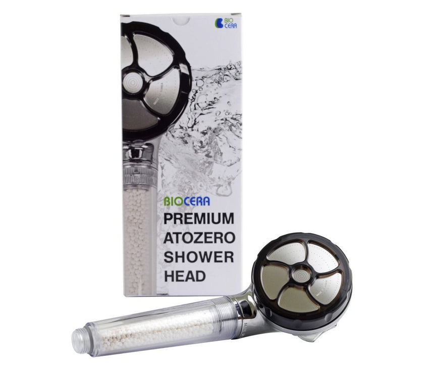 Biocera Premium Showerhead and box