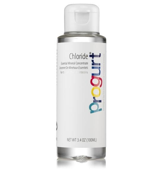 bottle of Progurt Chloride 100ml