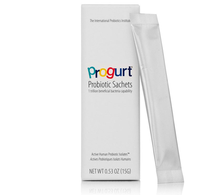 box of 2 Progurt probiotic sachets