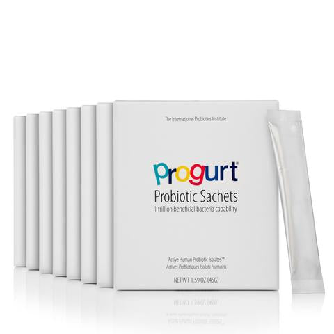 pack of 120 Progurt probiotic sachets