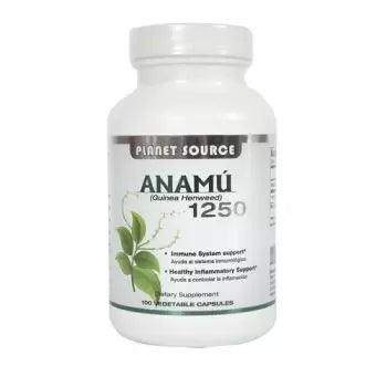 tub of Anamu capsules