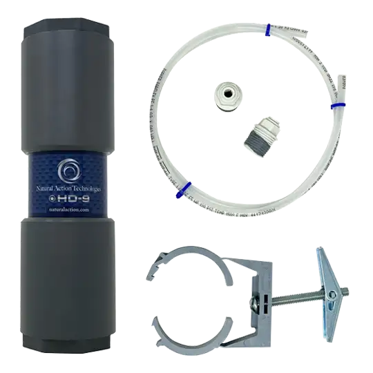 HD-9 post RO water revitalizer with fittings