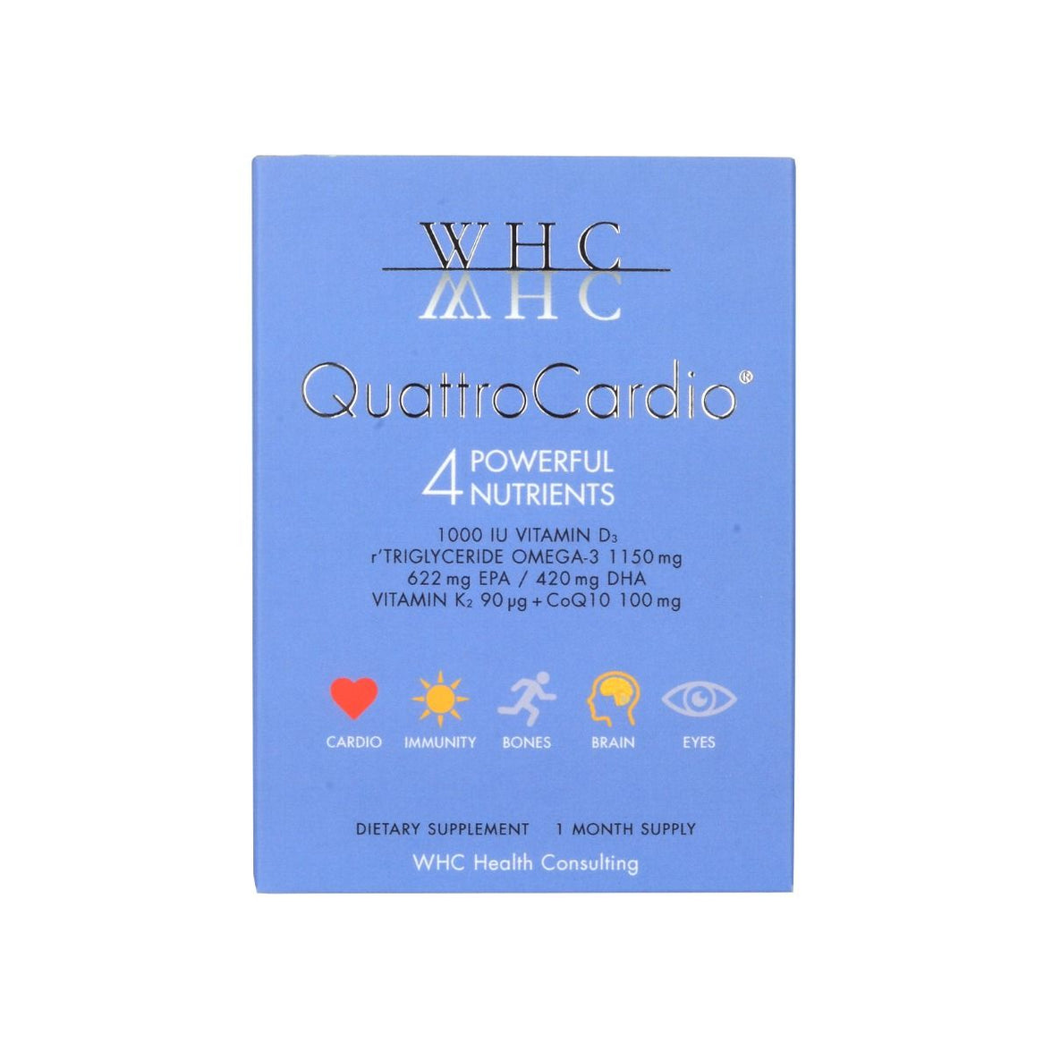 box of QuattroCardio front view